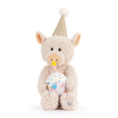 Picture of Piggy Wigg The Mechanical Singing Birthday Pig by Demdaco