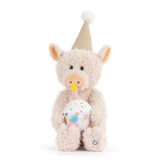 Picture of Piggy Wigg The Mechanical Singing Birthday Pig by Demdaco