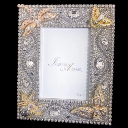 Picture of Isabella Adams Crystallized Bug Garden Frame 5x7"