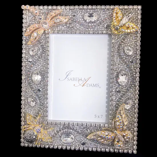 Picture of Isabella Adams Crystallized Bug Garden Frame 5x7"