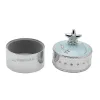 Picture of Wallace Baby Blue Star Nickel-plate Trinket Music Box