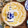 Picture of VIETRI 'Arezzo' Yellow Round Platter