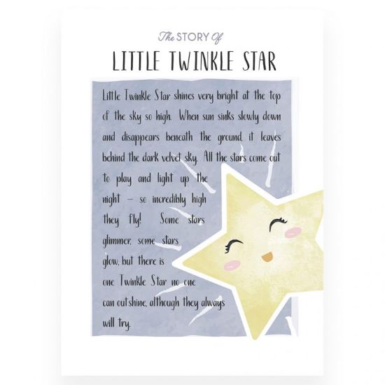 Picture of Bowl & Teether Set – Twinkle Star by Salisbury Silversmiths