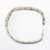 Picture of Antique Edwardian Era 10k White Gold Filigree Bracelet with Diamond Accent