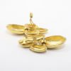 Picture of Vintage 1980's Givenchy Chunky Gold-Tone Necklace & Clip-On Earring Set