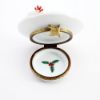 Picture of Limoges Porcelain Cookies for Santa Trinket Box