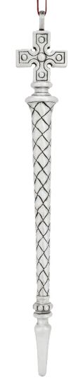 Picture of Sunday River Icicle Sterling Silver Ornament By Barrett+Cornwall