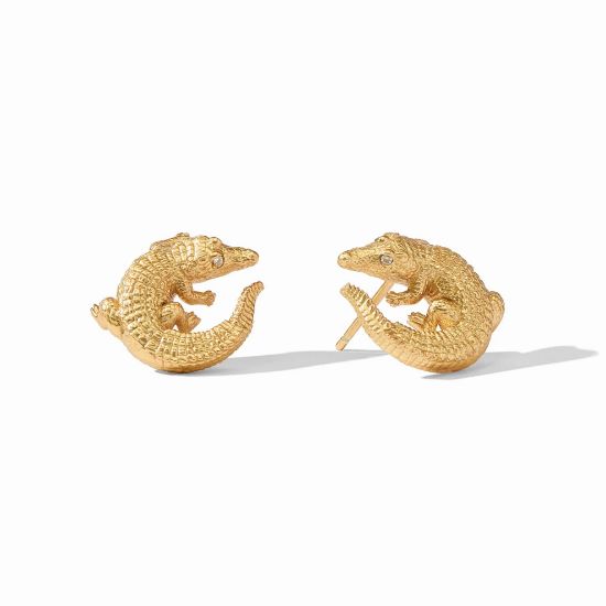 Picture of Julie Vos - Alligator Stud Earrings