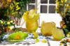 Picture of Daum France Crystal Medium Citrus Lemon Vase