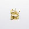 Picture of 18k Yellow Gold Ruby & Diamond  Earrings 