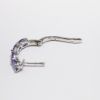 Picture of 14k White Gold Tanzanite Earrings 