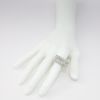 Picture of 18k White Gold Diamond Abstract Ring 