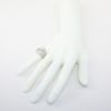 Picture of 14k White Gold Diamond Flower Ring 