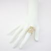 Picture of 14k Yellow Gold Aquamarine & Diamond Ring 