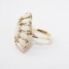 Picture of 14k Yellow Gold Opal & Diamond Ring 