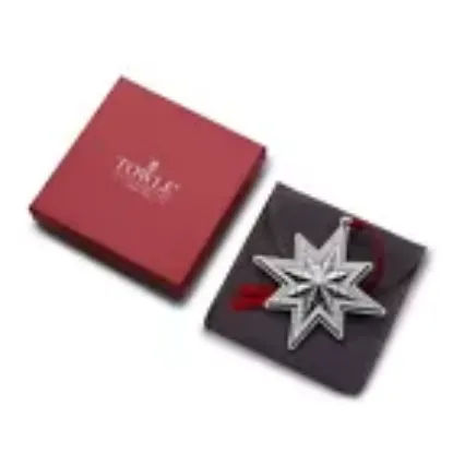 Picture of Towle 2023 Annual sterling silver Star Ornament, 27th Edition, NEW in Box