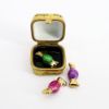 Picture of Limoges Porcelain 'Bonbons aux Fruits' Trinket Box with Surprise Chocolates Inside