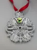 Picture of Waterford Snowflake Wishes 2015 "Health" Ornament with Amethyst Center and Box