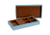 Picture of 'Durham' Shagreen & Natural Selenite Crystal Jewelry Storage Box