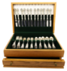 Picture of Wallace/Frank Smith 'Lion' 66-Piece Sterling Silver Flatware Set with Chest