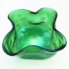 Picture of Antique Loetz Green Lobed Art Glass Bowl