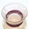 Picture of Antique Pallme-Konig Iridescent Clear Crackle Vase with Purple Glass Neck