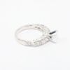 Picture of 14k White Gold .65Ct Princess Cut Diamond Engagement Ring