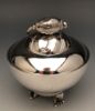 Picture of Georg Jensen 4-Piece Hand-Wrought Sterling Silver Tea & Coffee Set with Tray