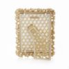 Picture of Jay Strongwater Leslie  Bejeweled Frame In Opal.