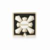 Picture of Jay Strongwater Leland Pavé Corner  Square Frame - Zebra