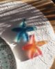 Picture of Daum Coral Sea Amber Red Starfish Crystal Figurine