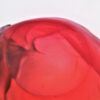 Picture of Daum Small Rose Passion Bowl in Red & Purple Crystal