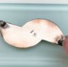 Picture of Vintage Great Falls Metal Works (Gfmw) Sterling Silver, Onyx & Opal Inlay Brooch