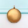 Picture of Art Nouveau Era Gold Filled Gibson Girl Themed Locket With Paste Details & Original Photo Inside
