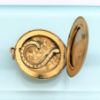 Picture of Art Nouveau Era Gold Filled Gibson Girl Themed Locket With Paste Details & Original Photo Inside