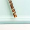 Picture of Victorian Era 10K Yellow Gold, Freshwater Pearl & Garnet Bar Brooch by Ostby Barton