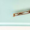 Picture of Late Edwardian Era 10K Yellow Gold, Seed Pearl & Garnet Bar Brooch by Ostby Barton