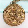 Picture of Unusual 1970'S Erwin Pearl Jumbo Steampunk/Modernist Clock Pendant Necklace
