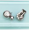 Picture of 1942-45 Eisenberg Brooch & Clip-On Earring Set In Clear Rhinestones
