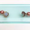 Picture of 'The Daily Double' Heidi Daus Necklace Pair In Mauve With Removable Clasp