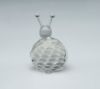 Picture of Swarovski Crystal Soulmates Swan in Jet