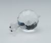 Picture of Swarovski Crystal Soulmates Swan in Jet