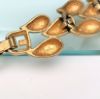 Picture of Vintage Givenchy Brushed Gold-Tone 'Droplets' Statement Necklace