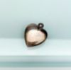 Picture of Antique Puffy Heart With Ribbons & Hearts Charm