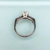 Picture of Art Deco Era Platinum & Old European Cut Diamond Bridal Ring Set