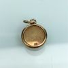 Picture of Vintage 14K Gold & Reverse Carved & Painted Essex Crystal Australian Flag Charm/Pendant