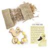 Picture of Duck Teether Set by Salisbury Silversmiths