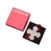 Picture of Gorham 2022 Annual Sterling Silver Cross Ornament - 9th Edition