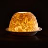 Picture of Bernardaud Porcelain 'Borneo' Votivelight Candle Holder