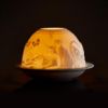 Picture of Bernardaud Porcelain 'Cats' Votivelight Candle Holder